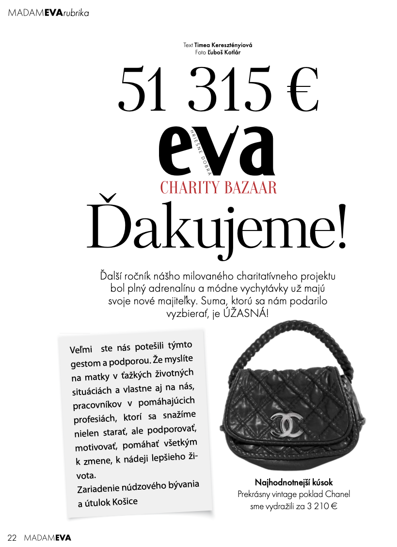 MADAM EVA 08/2022